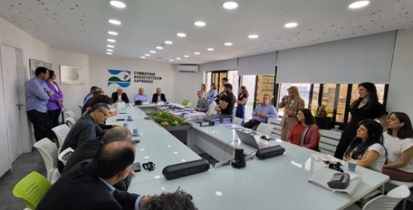 Υπογραφή του 1ου Κατασκευαστικού Συμβολαίου της Γ’ Φάσης Αποχέτευσης Λάρνακας